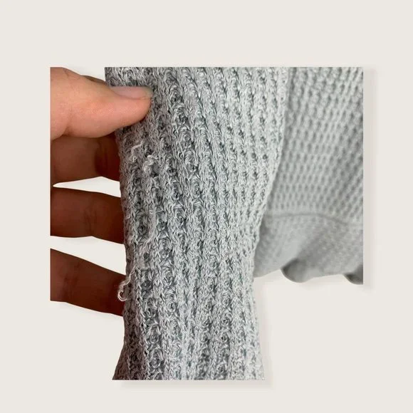 We The Free Waffle Knit Long Sleeve Top - Picture 7 of 12